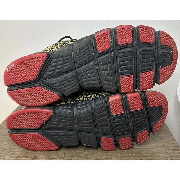 Nike Free Trainer 7.0 Unleashed Speed Gold Cheetah Print Men's 10- 599087-006 - Picture 7 of 8